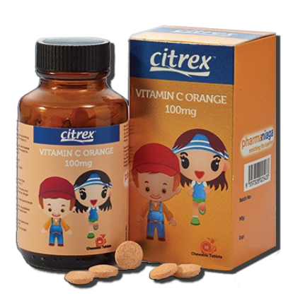 Citrex Vitamin C 100mg (Orange)